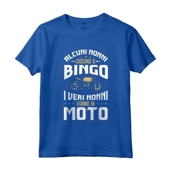 Motociclista Regalo - Biker Veri Nonni Guidano in Moto Maglietta - Design Superbike per Appassionati di Moto
