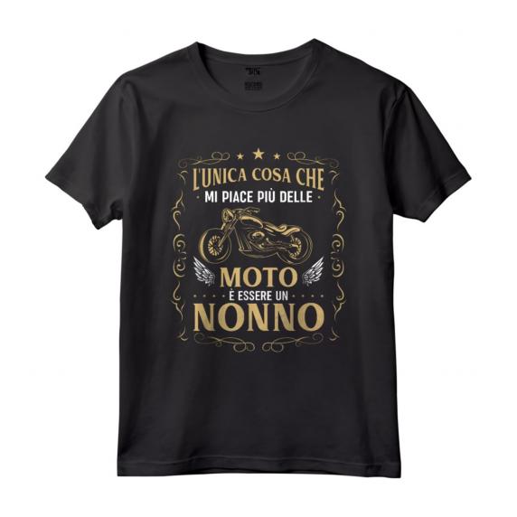 Nonno Figo Con La Moto - Maglietta per Motociclista - Regalo Biker per Uomini e Donne Amanti delle Moto