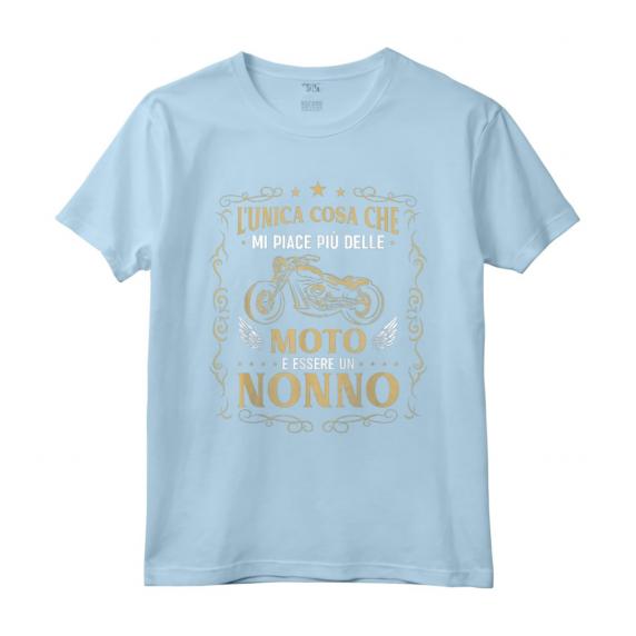 Nonno Figo Con La Moto - Maglietta per Motociclista - Regalo Biker per Uomini e Donne Amanti delle Moto
