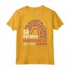 La Migliore Professoressa Di Sempre - T-shirt Divertente per Donna con Design Arcobaleno e Cuori - Regalo Speciale per Insegnanti