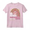 La Migliore Professoressa Di Sempre - T-shirt Divertente per Donna con Design Arcobaleno e Cuori - Regalo Speciale per Insegnanti