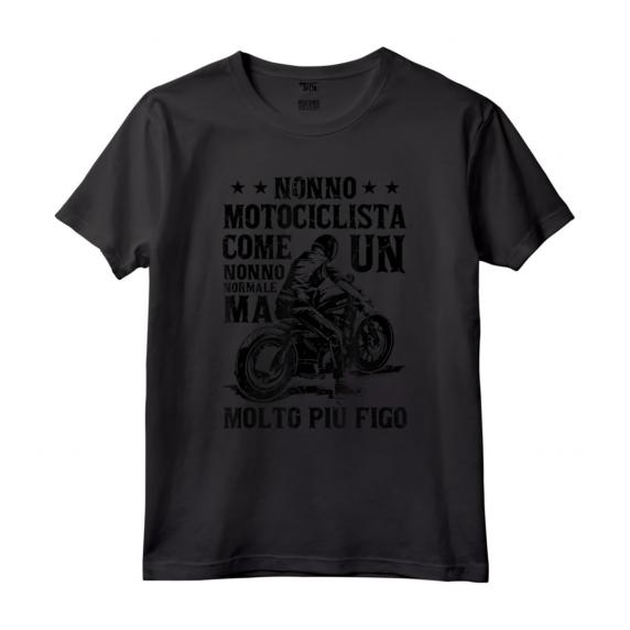 Nonno Motociclista - Maglietta Biker per Veri Amanti delle Moto - Regalo Unico per Uomini e Donne