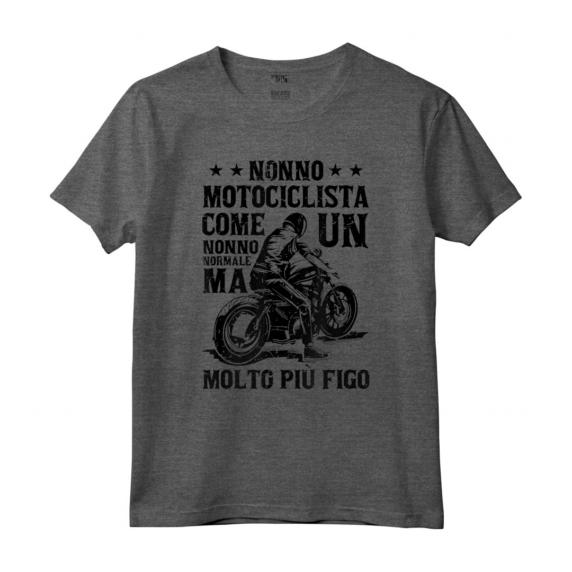 Nonno Motociclista - Maglietta Biker per Veri Amanti delle Moto - Regalo Unico per Uomini e Donne