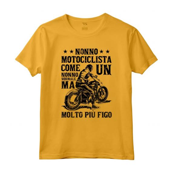 Nonno Motociclista - Maglietta Biker per Veri Amanti delle Moto - Regalo Unico per Uomini e Donne