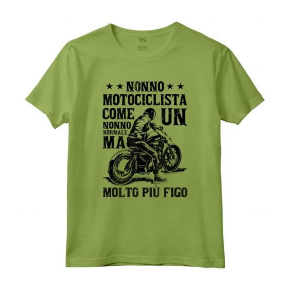 Nonno Motociclista - Maglietta Biker per Veri Amanti delle Moto - Regalo Unico per Uomini e Donne
