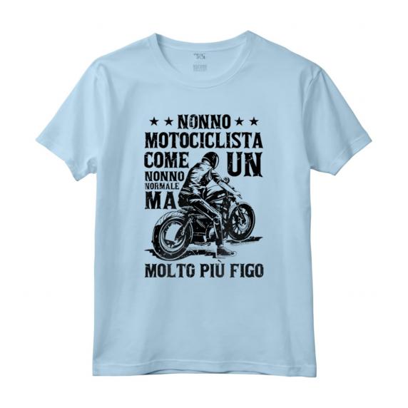 Nonno Motociclista - Maglietta Biker per Veri Amanti delle Moto - Regalo Unico per Uomini e Donne