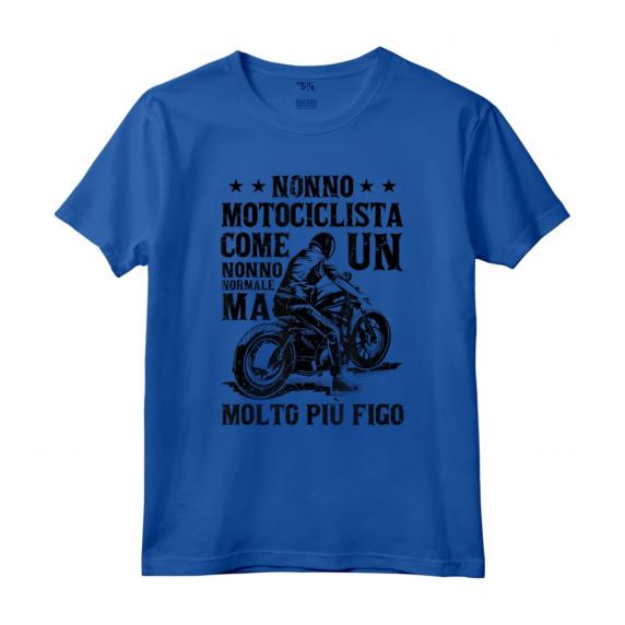 Nonno Motociclista - Maglietta Biker per Veri Amanti delle Moto - Regalo Unico per Uomini e Donne