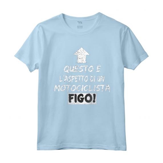Motociclista Figo - Divertente Idea Regalo per Motociclisti - Maglietta Leggera con Doppia Cucitura