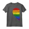 Rainbow Heart LGBT Matching Couple Day Pride Friends Gift Maglietta - Love is Love T-shirt for National Coming Out Day
