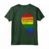 Rainbow Heart LGBT Matching Couple Day Pride Friends Gift Maglietta - Love is Love T-shirt for National Coming Out Day