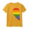 Rainbow Heart LGBT Matching Couple Day Pride Friends Gift Maglietta - Love is Love T-shirt for National Coming Out Day