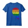 Rainbow Heart LGBT Matching Couple Day Pride Friends Gift Maglietta - Love is Love T-shirt for National Coming Out Day