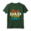 Il miglior papà di sempre - Maglietta Vintage per la Festa del Papà - Regalo Perfetto per Papà Lavoratore e Famiglia