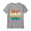 Il miglior papà di sempre - Maglietta Vintage per la Festa del Papà - Regalo Perfetto per Papà Lavoratore e Famiglia