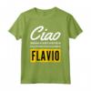 Ciao Sono Fantastico Flavio - Maglietta Divertente e Personalizzata per Figlio - Ideale per Compleanno