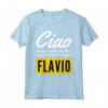 Ciao Sono Fantastico Flavio - Maglietta Divertente e Personalizzata per Figlio - Ideale per Compleanno