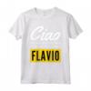 Ciao Sono Fantastico Flavio - Maglietta Divertente e Personalizzata per Figlio - Ideale per Compleanno