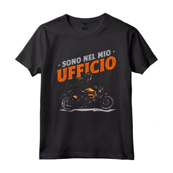 Divertente Motociclista - Sono Nel Mio Ufficio Motos Maglietta - Idea Regalo per Uomini e Donne Amanti delle Moto