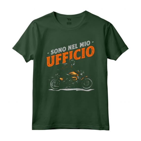 Divertente Motociclista - Sono Nel Mio Ufficio Motos Maglietta - Idea Regalo per Uomini e Donne Amanti delle Moto
