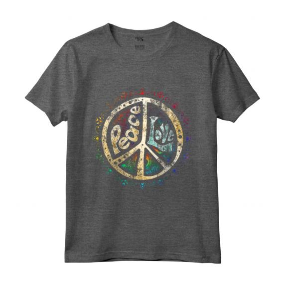 Retro Segno Psichedelico della Pace - Maglietta Vintage Anni '60 - Regalo Unico per Amanti dello Stile Hippie - Acquista Online