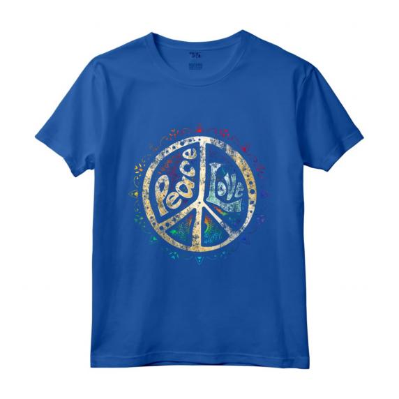 Retro Segno Psichedelico della Pace - Maglietta Vintage Anni '60 - Regalo Unico per Amanti dello Stile Hippie - Acquista Online