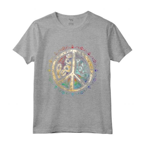 Retro Segno Psichedelico della Pace - Maglietta Vintage Anni '60 - Regalo Unico per Amanti dello Stile Hippie - Acquista Online