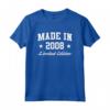 Made in 2008 Limited Edition - T-shirt Regalo di Compleanno Nata Negli Anni 2000 - Ideale per Natale, Festa del Papà o Festa della Mamma