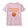 Pallacanestro Basket Non Posso Maglietta - Design Divertente - Ideale per gli Appassionati di Basket