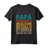 Festa del Papà Maglietta - Regalo per Padre - Il Miglior Papà del Mondo - Ideale per Compleanno o Festa del Papà