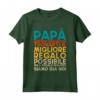 Festa del Papà Maglietta - Regalo per Padre - Il Miglior Papà del Mondo - Ideale per Compleanno o Festa del Papà