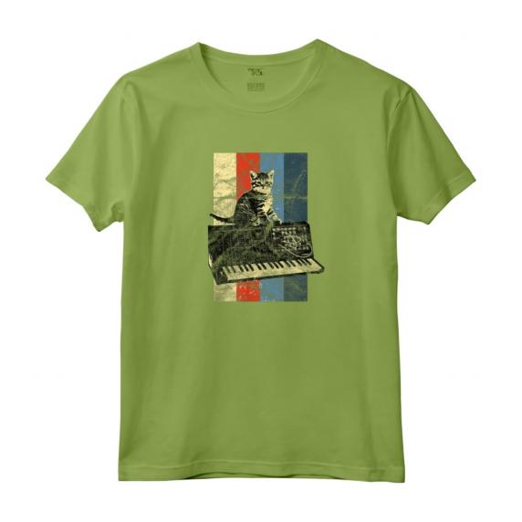 HapTiger Studio Gear Maglietta - Design Vintage per Appassionati di Synth e Techno - Ideale come Regalo per Natale o Compleanno