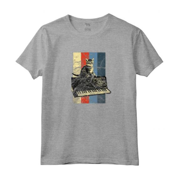 HapTiger Studio Gear Maglietta - Design Vintage per Appassionati di Synth e Techno - Ideale come Regalo per Natale o Compleanno