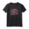 No Gods No Masters No Nations No Borders Maglietta - Slogan Anarchico per Teppisti e Anarchici - Design Grafico Consumato