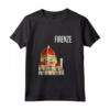 Firenze Shirt - Firenze Italia Tee Vacanza Maglietta - Souvenir Cattedrale Santa Maria del Fiore per le Vacanze Italiane