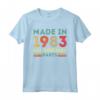 Made in 1983 Compleanno Uomo Donna Regalo Anni 40 Maglietta - Edizione Limitata Originale per il 50º Compleanno - Idea Regalo Unica