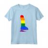 LGBTQ - Dildo arcobaleno con scritta