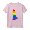 LGBTQ - Dildo arcobaleno con scritta