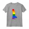 LGBTQ - Dildo arcobaleno con scritta
