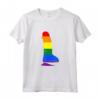 LGBTQ - Dildo arcobaleno con scritta