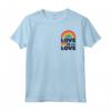 LGBTQ Love Is Love Pocket Gay Pride LGBT Ally Rainbow Flag Maglietta - Retro Vintage Design for LGBT Awareness Month and Pride Parades
