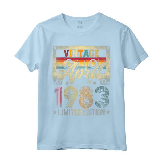 Edizione Limitata Aprile 1983 40° Compleanno Regalo 40 Anni Maglietta - Abbigliamento Vintage Retro per Compleanni di Aprile - Idea Regalo Unica nel suo Genere