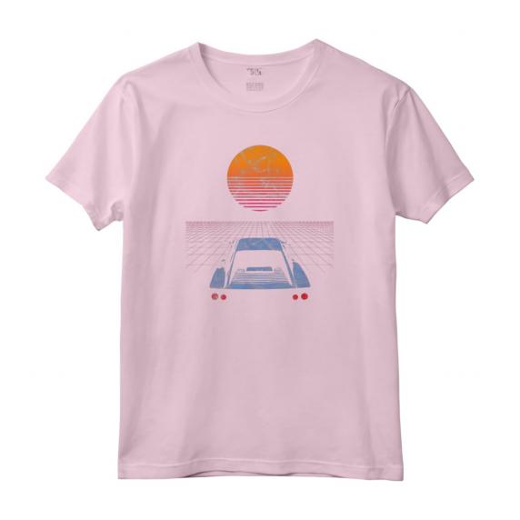 HapTiger 80s 90s Maglietta - Design Synthwave Retrowave Vintage - Regalo Natale Compleanno