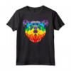 Orso Geometrico LGBT Rainbow Flag Gay Pride Maglietta - Sostegno alla Comunità e Consapevolezza Pride - Acquista Online