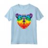 Orso Geometrico LGBT Rainbow Flag Gay Pride Maglietta - Sostegno alla Comunità e Consapevolezza Pride - Acquista Online