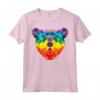 Orso Geometrico LGBT Rainbow Flag Gay Pride Maglietta - Sostegno alla Comunità e Consapevolezza Pride - Acquista Online
