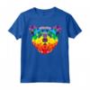 Orso Geometrico LGBT Rainbow Flag Gay Pride Maglietta - Sostegno alla Comunità e Consapevolezza Pride - Acquista Online