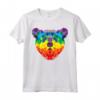 Orso Geometrico LGBT Rainbow Flag Gay Pride Maglietta - Sostegno alla Comunità e Consapevolezza Pride - Acquista Online