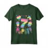 Bambino Pop It 7° Compleanno Ragazza Ragazzi - Fidget Maglietta Colorata per Bambini di 7 Anni - Ideale per Regali di Compleanno