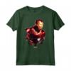 HapTiger Avengers Endgame Iron Man Portrait Maglietta - Officially Licensed Apparel for Marvel Fans