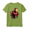 HapTiger Avengers Endgame Iron Man Portrait Maglietta - Officially Licensed Apparel for Marvel Fans